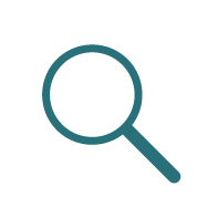 Icon magnifying glass